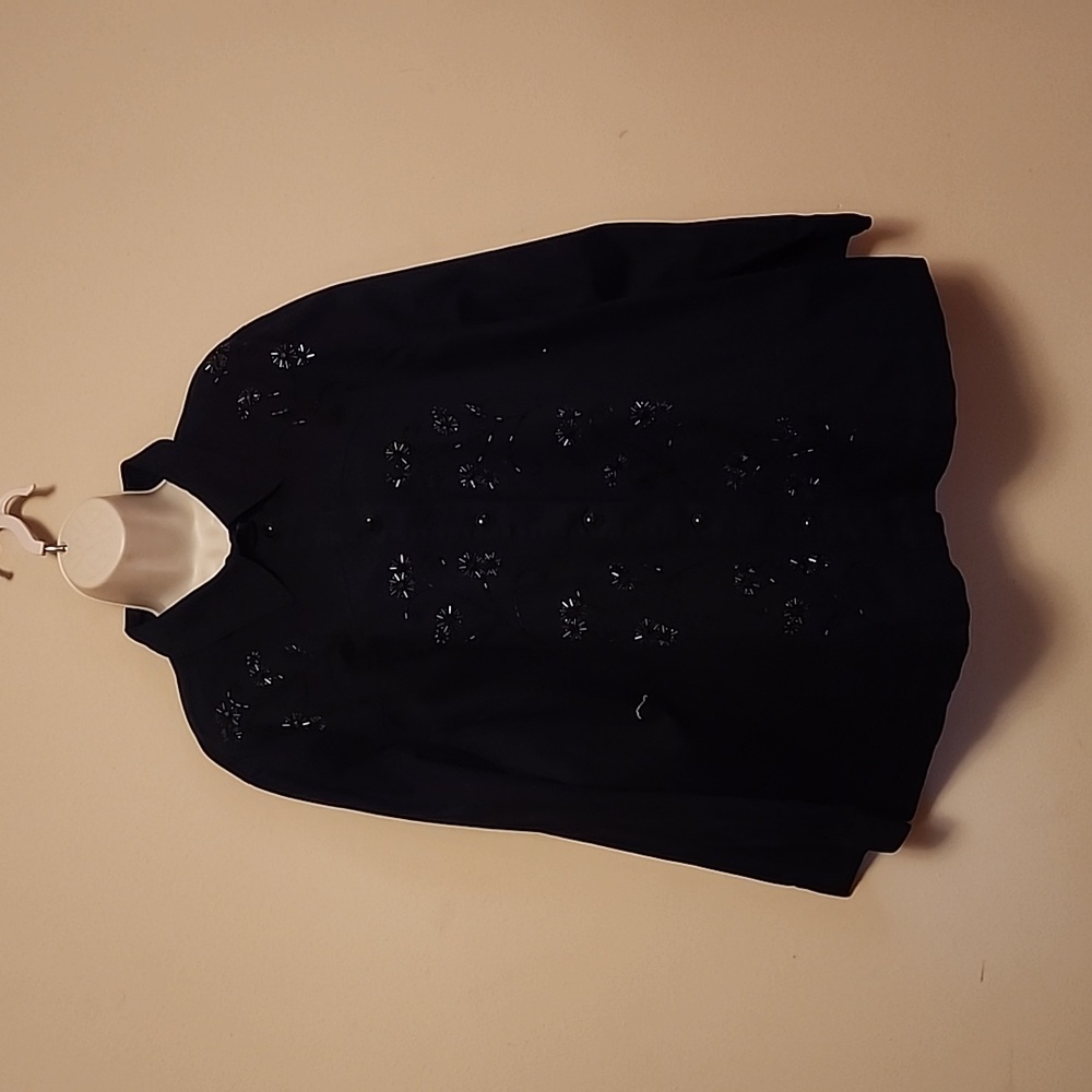 Liz & Me NWT Beaded JACKET 2X Plus Size